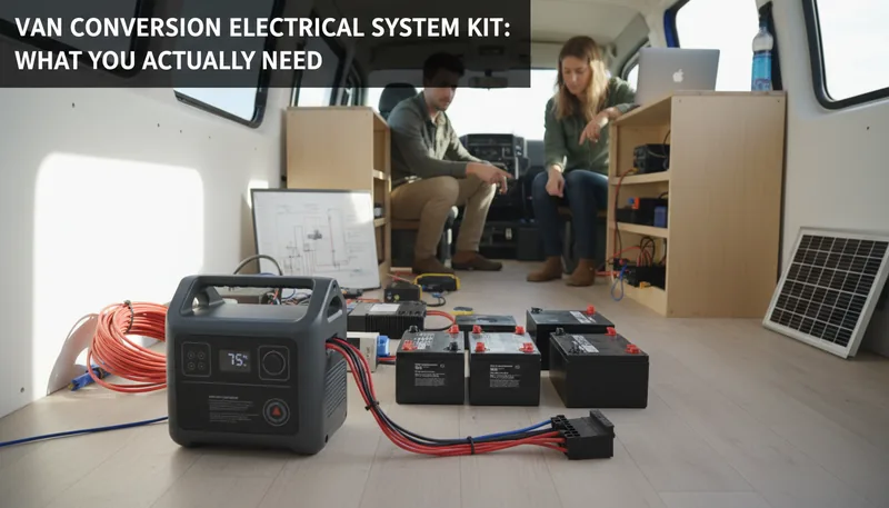 Van Conversion Electrical System Kit: What You Actually Need