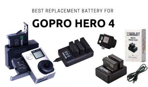 Best Replacement Battery for Gopro Hero 4