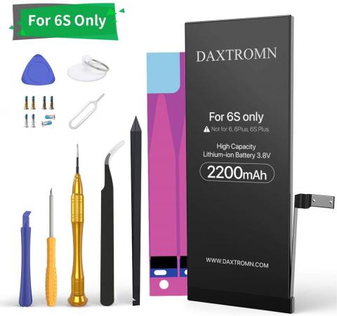 DAXTROMN Replacement Battery for iPhone 6S - 2200mAh