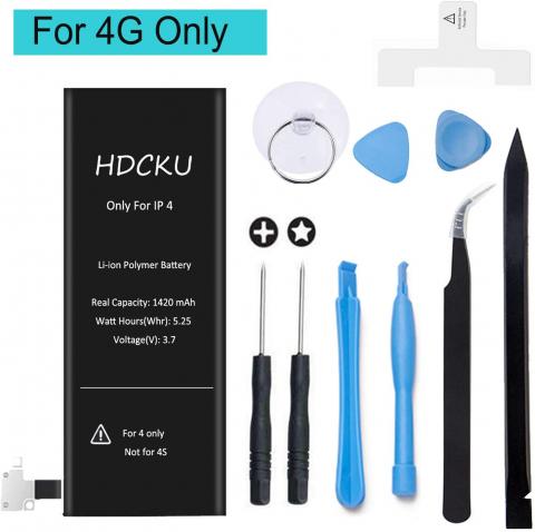 HDCKU Replacement Battery for iPhone 4