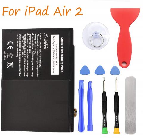 HDCKU Battery Replacement Kit for iPad Air 2 A1566, A1567