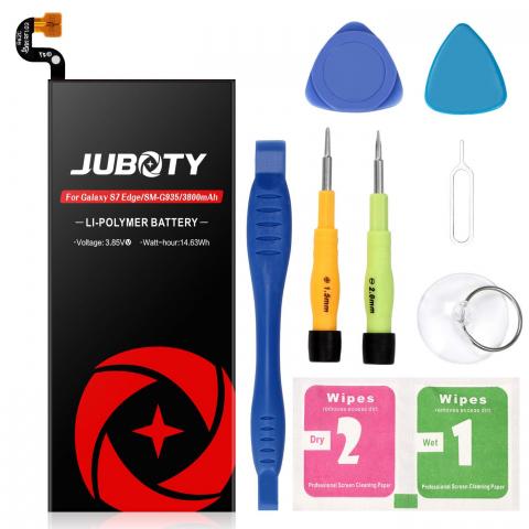 JUBOTY Upgraded 3800mAh Li-Polymer Battery for Galaxy S7