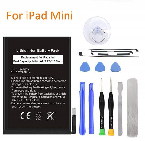 Ogodeal Replacement Internal Battery Kit for iPad Mini 1 (1st Generation iPad Mini)