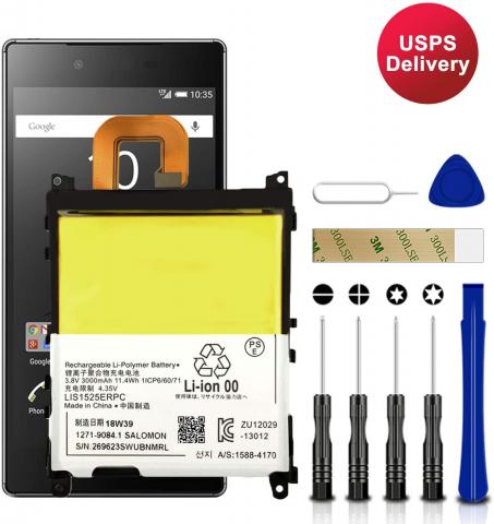 WUHAO Replacement Battery for Sony Xperia Z1
