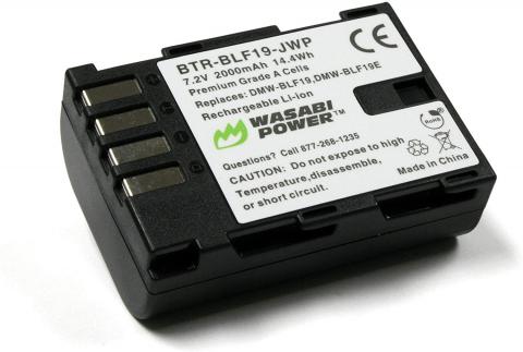 Wasabi Power Battery for Panasonic DMW-BLF19