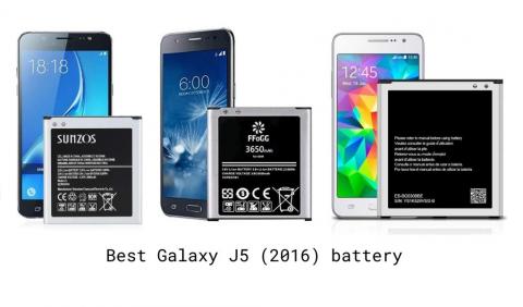 Best Samsung Galaxy J5 (2016) replacement battery