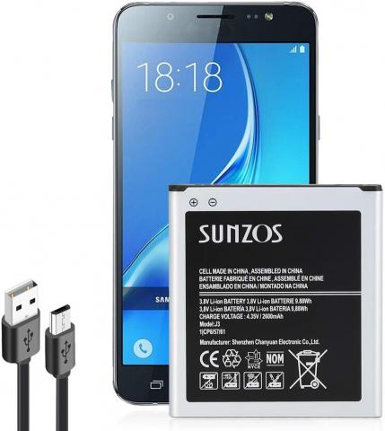 SUNZOS Replacement Battery for Samsung Galaxy J5