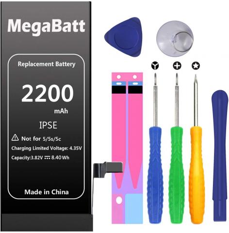 MegaBatt Battery Replacement for iPhone SE