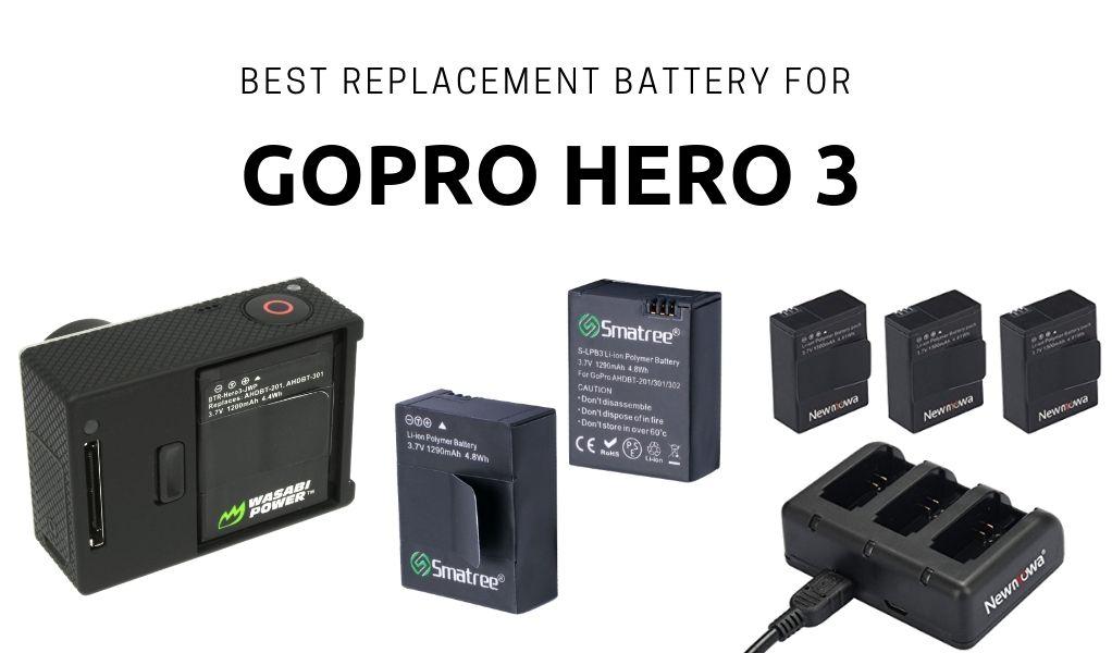 Best Gopro Hero 3 Battery Replacement All Good Batteries