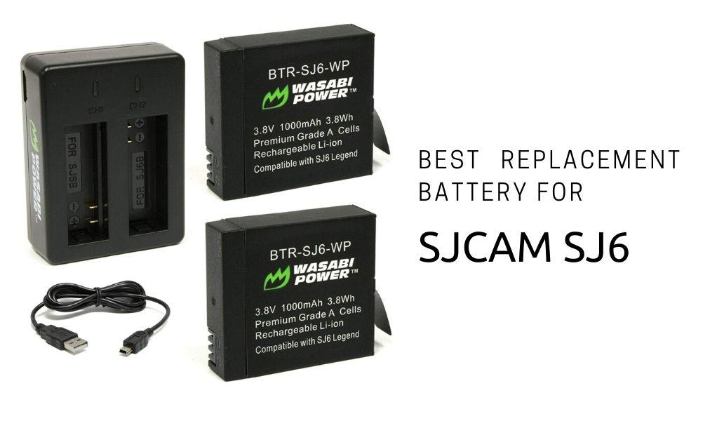Best battery replacement for sjcam sj6 series