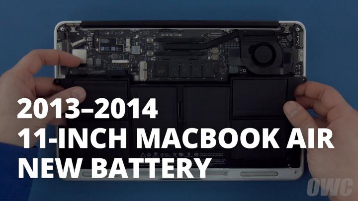 apple macbook air mid 2011 battery replacement
