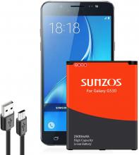 SUNZOS Replacement Battery for Galaxy J3 Battery 2600mAh Li-ion