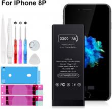 ElephantStory Replacement Battery for iPhone 8 Plus - 3300mah