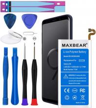 MAXBEAR Battery Replacement for Samsung Galaxy S9 - 3300mAh