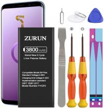 ZURUN Battery Replacement for Samsung Galaxy S9 Plus - 3800mAh